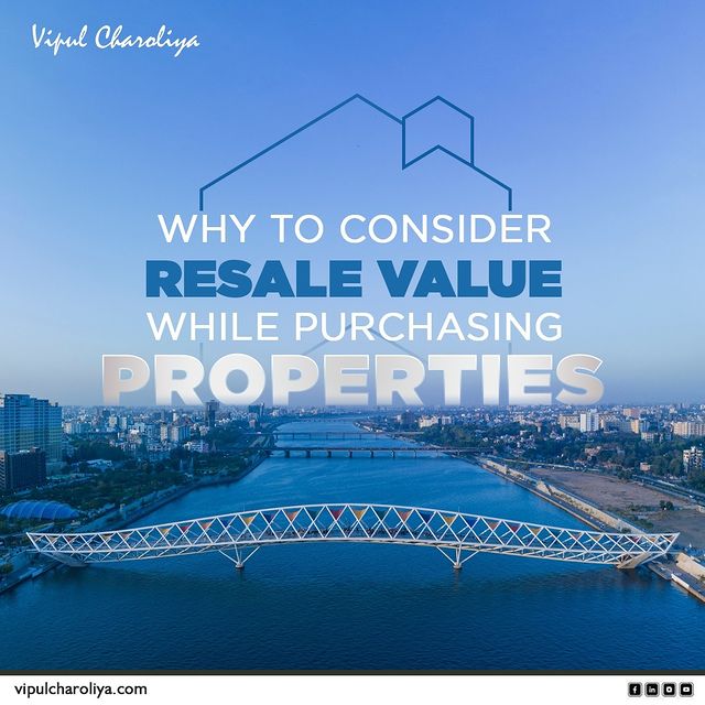 Assessing resale value when buying properties is crucial. It safeguards investments, as appreciating assets offer security. It also provides flexibility for potential liquidity needs and reflects the property's appeal and location, which influence future market demand.
 
In summary, evaluating resale value is integral to making wise real estate investments.
 
#RealEstateInvesting #TimingIsEverything #PropertyInvestment #StrategicInvesting #MarketAnalysis #realestateinvestment #realestate #realestatenews #factsandfigures #vipulcharoliya