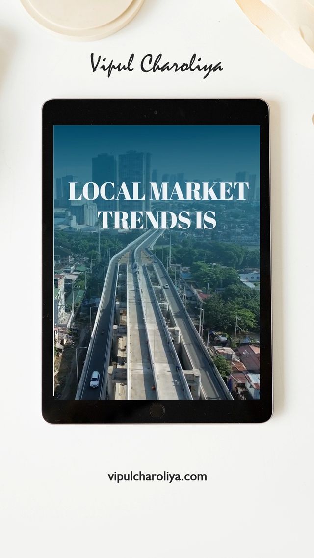 Evaluating local market trends is a pivotal step towards real estate success. Understanding the dynamics of your area's property market empowers you to make informed decisions, maximize investment opportunities, and secure your financial future.

Stay ahead of the game by staying tuned to what's happening in your neighborhood!

#RealEstateSuccess #LocalMarketTrends #PropertyMarket #InformedDecisions #InvestmentOpportunities #FinancialFuture #StayAhead #NeighborhoodWatch #PropertyInvestment #MarketDynamics #realestatenews #realestateinvestment #factsofrealestate #factsandfigures #vipulcharoliya