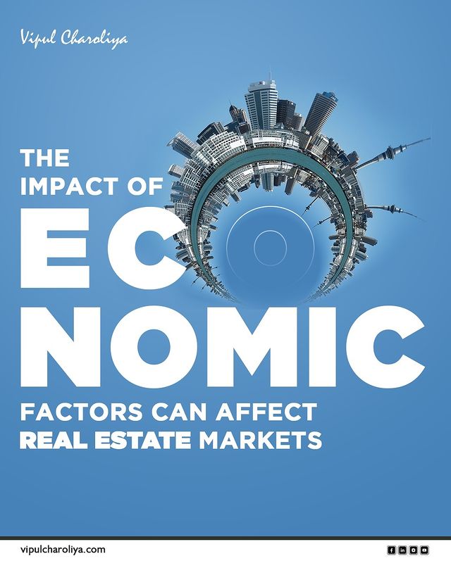 Economic factors wield significant influence over the dynamics of real estate markets. Fluctuations in interest rates, employment levels, and consumer confidence can lead to shifts in property values, demand, and investment opportunities. Understanding these connections is crucial for investors and homebuyers navigating the ever-changing real estate landscape.

#RealEstateEconomics #PropertyMarketDynamics #InterestRateImpact #ProfessionalAdvice #PropertyInvesting #realestatenews #realestateinvestment #factsofrealestate #factsandfigures #vipulcharoliya