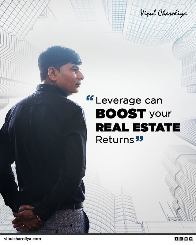 Leverage, a powerful tool in real estate investment, has the potential to significantly enhance your returns. By strategically using borrowed capital to amplify your buying power, you can maximize profits and grow your real estate portfolio with greater efficiency and potential for wealth accumulation.

#RealEstateInvesting #FinancialLeverage #InvestmentStrategy #WealthBuilding #PropertyInvestment #RealEstatePortfolio #MaximizeProfits #StrategicInvesting #BorrowedCapital #ROI #SmartInvesting #PropertyInvesting #realestatenews #realestateinvestment #factsofrealestate #factsandfigures #vipulcharoliya